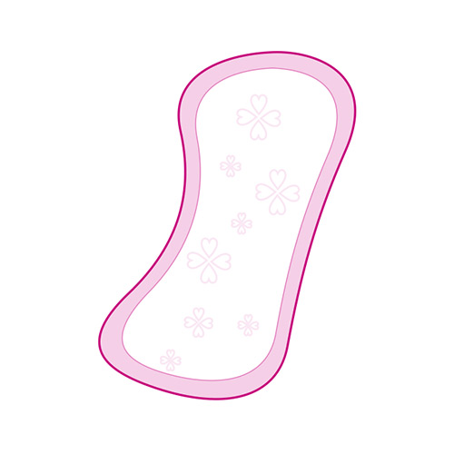Sanitary pad (four-leaf clover)